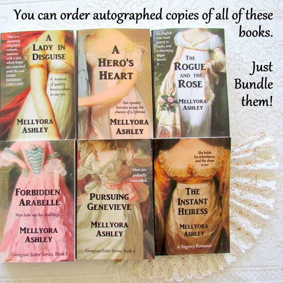 REGENCY ROMANCE, THE INSTANT HEIRESS by MELLYORA ASHLEY, LOVE & ADVENTURE, NWT - Picture 4 of 5